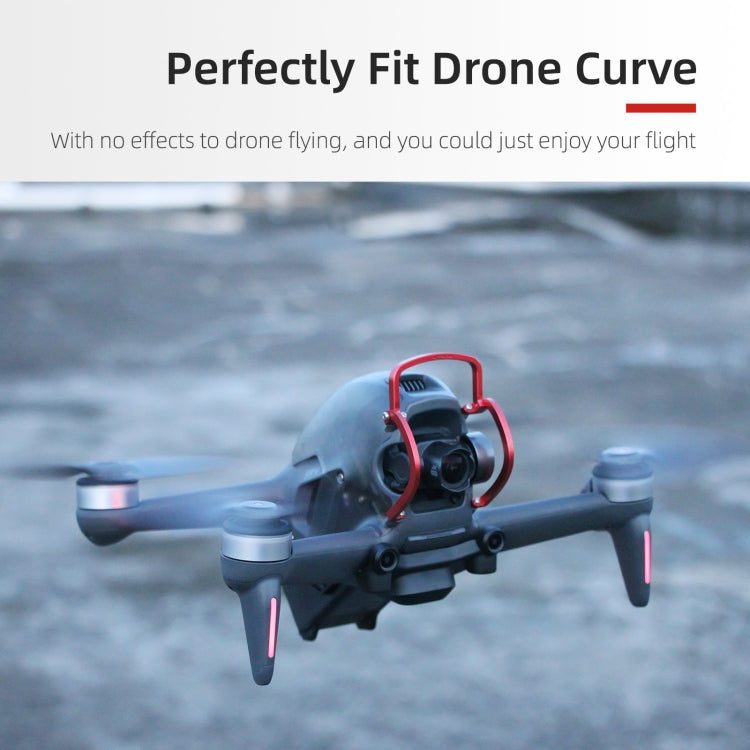 Sunnylife FV-Q9353 Gimbal กันชนป้องกันการชนกันอลูมิเนียมอัลลอยด์ยามป้องกันกันชนสำหรับ DJI FPV, FV-Q9353