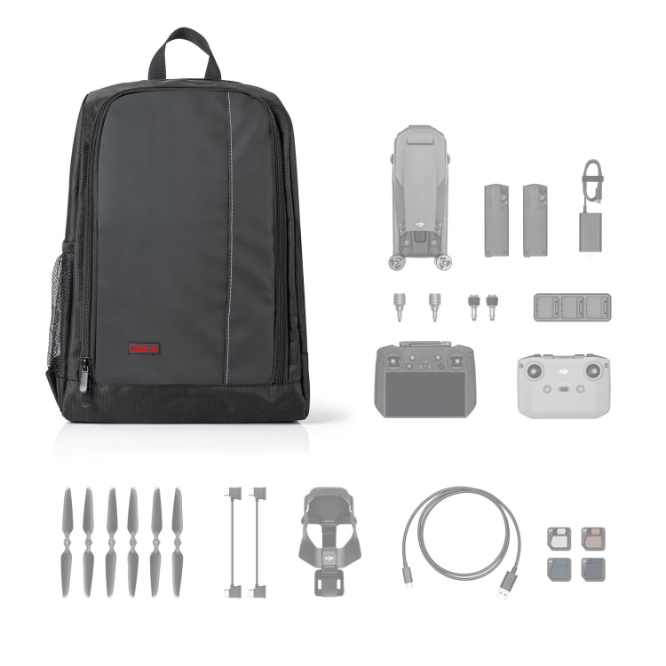 กระเป๋าเป้สะพายหลังแบบบีบอัดไหล่สำหรับกล้อง DJI Mavic 3 / DSLR, For DJI Mavic 3