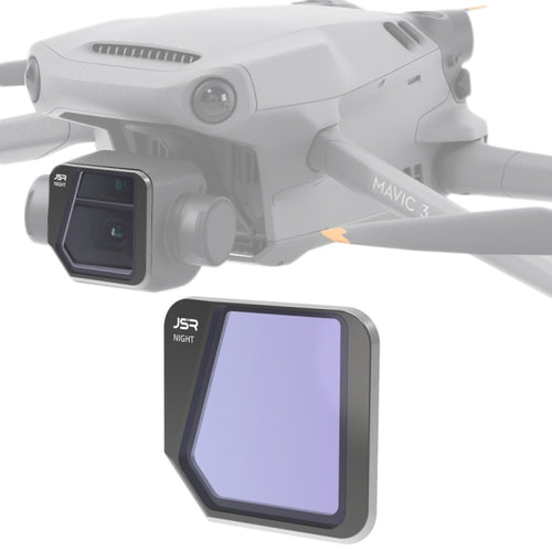 JSR Drone NIGHT Light Pollution Reduction เลนส์ ฟิลเตอร์สำหรับ DJI Mavic 3, NIGHT