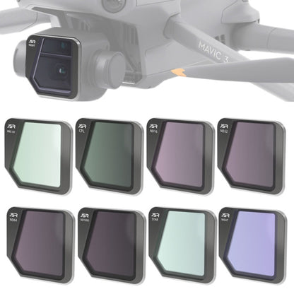 JSR Drone 8 in 1 MCUV + CPL + ND16 + 32 + 64 + 1000 + STAR + NIGHT เลนส์กรองสำหรับ DJI Mavic 3, MCUV+CPL+ND16+32+64+1000+STAR+NIGHT