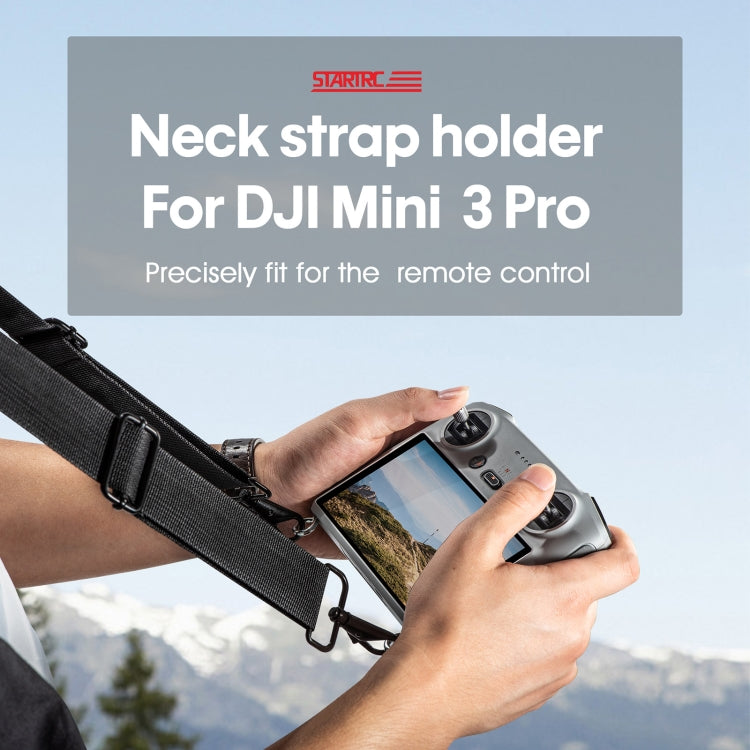 STARTRC โฟมกันน้ำ Anti-lost Anti-fall สายคล้องคอสำหรับ DJI Mini 3 Pro รีโมทคอนโทรล
