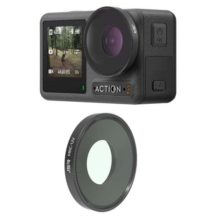 JSR MCUV ฟิลเตอร์เลนส์สำหรับ DJI Osmo Action 3, MCUV
