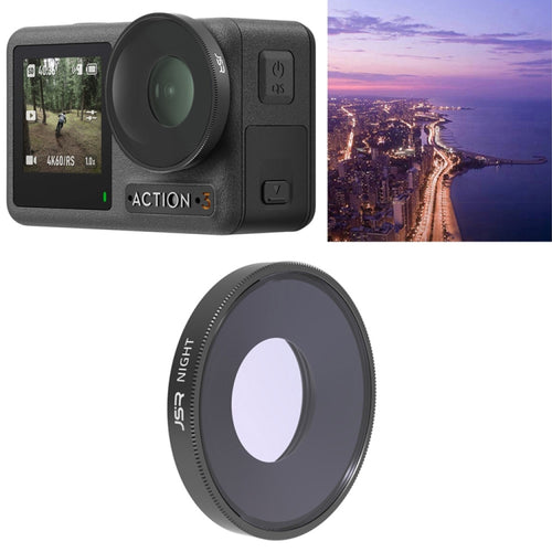 ฟิลเตอร์เลนส์ JSR NIGHT สำหรับ DJI Osmo Action 3, NIGHT