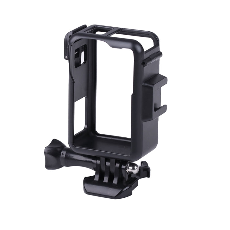 สำหรับ DJI Osmo Action 3 กรงกรอบป้องกันพลาสติกแนวตั้งพร้อมรองเท้าเย็น, For DJI Osmo Action 3