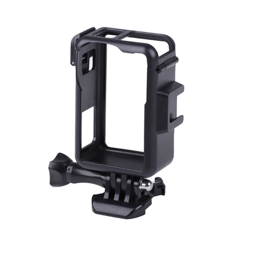 สำหรับ DJI Osmo Action 3 กรงกรอบป้องกันพลาสติกแนวตั้งพร้อมรองเท้าเย็น, For DJI Osmo Action 3