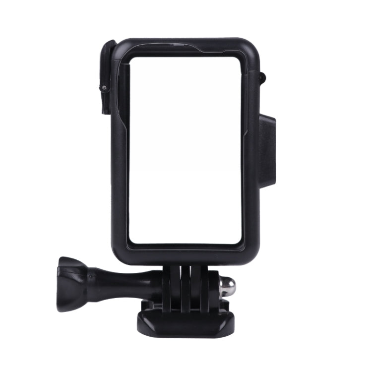 สำหรับ DJI Osmo Action 3 กรงกรอบป้องกันพลาสติกแนวตั้งพร้อมรองเท้าเย็น, For DJI Osmo Action 3