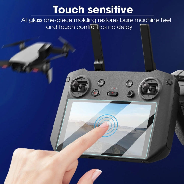 สำหรับ DJI Mavic 3 รีโมทคอนโทรล กระจกนิรภัยป้องกันการระเบิด Drone RC Screen Film, For DJI Mavic 3 Remote Control