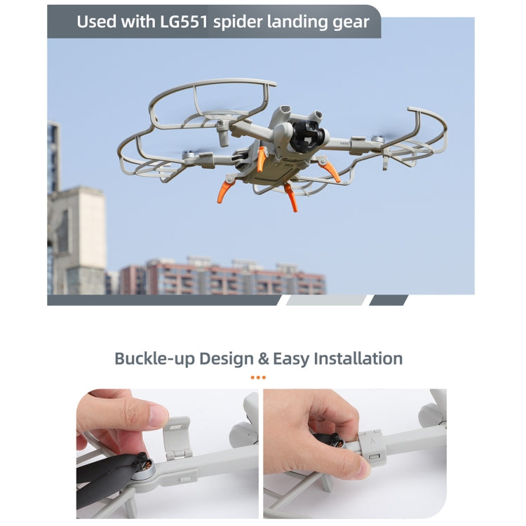 สำหรับ DJI Mini 3 Sunnylife โดรน ใบพัดป้องกันแหวนป้องกันการชนกัน