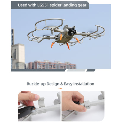 สำหรับ DJI Mini 3 Sunnylife โดรน ใบพัดป้องกันแหวนป้องกันการชนกัน