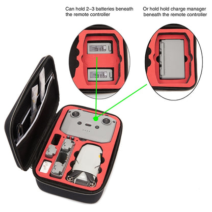 สำหรับ DJI Mini 2 SE กระเป๋าใส่ฮาร์ดเคสกันกระแทกขนาด: 21.5 x 29.5 x 10 ซม., 21.5 x 29.5 x 10cm
