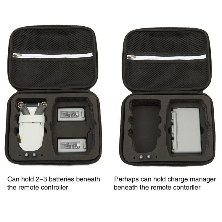 สำหรับ DJI Mini 2 SE กันกระแทกพกพาฮาร์ดกรณีจมูกร่างกายถุงเก็บขนาด: 24x19x9 ซม., 24x 19 x 9cm