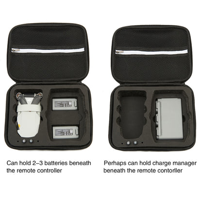 สำหรับ DJI Mini 2 SE กันกระแทกพกพาฮาร์ดกรณีจมูกร่างกายถุงเก็บขนาด: 24x19x9 ซม., 24x 19 x 9cm
