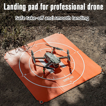 STARTRC 65cm แบบพกพาพับตารางที่จอดรถผ้ากันเปื้อนเชื่อมโยงไปถึง Pad สำหรับ DJI FPV / มินิ 2 / Mavic อากาศ 2 / อากาศ 2S, 65cm