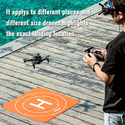 STARTRC 65cm แบบพกพาพับตารางที่จอดรถผ้ากันเปื้อนเชื่อมโยงไปถึง Pad สำหรับ DJI FPV / มินิ 2 / Mavic อากาศ 2 / อากาศ 2S, 65cm