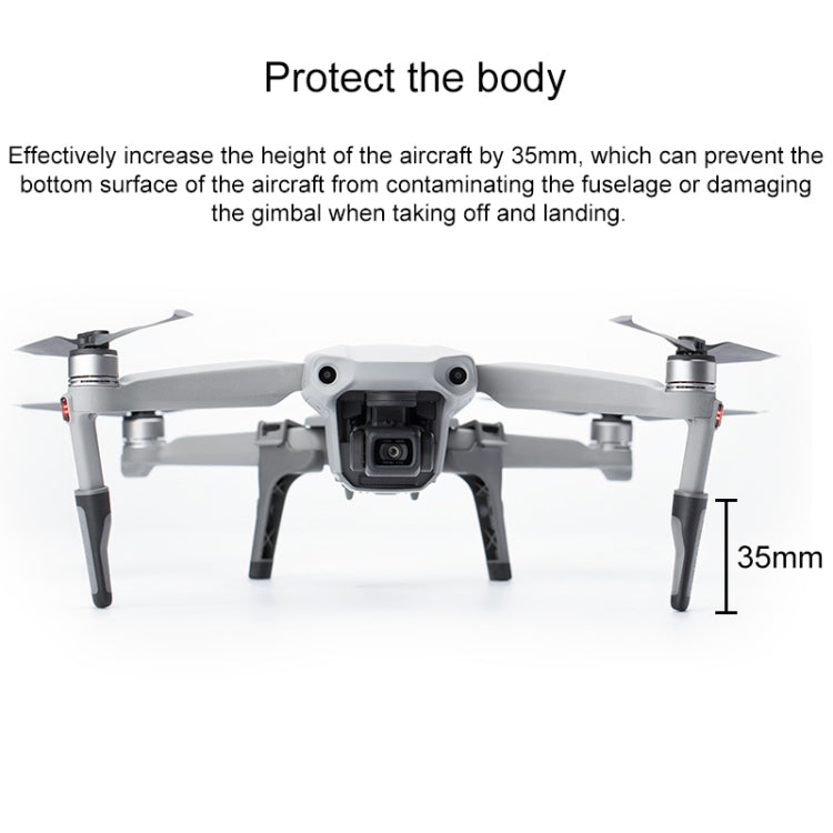 PGYTECH P-16A-036 แร็คส่วนต่อขยายเกียร์ Landing Gear แบบพกพาสำหรับ DJI Mavic Air 2, Extensions Rack