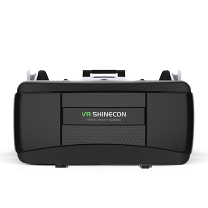 VR SHINECON G06EB แว่นตาวิดีโอ 3D ความจริงเสมือน เหมาะสำหรับสมาร์ทโฟน 4.7 นิ้ว - 6.1 นิ้วพร้อมชุดหูฟังไฮไฟ, G06EB