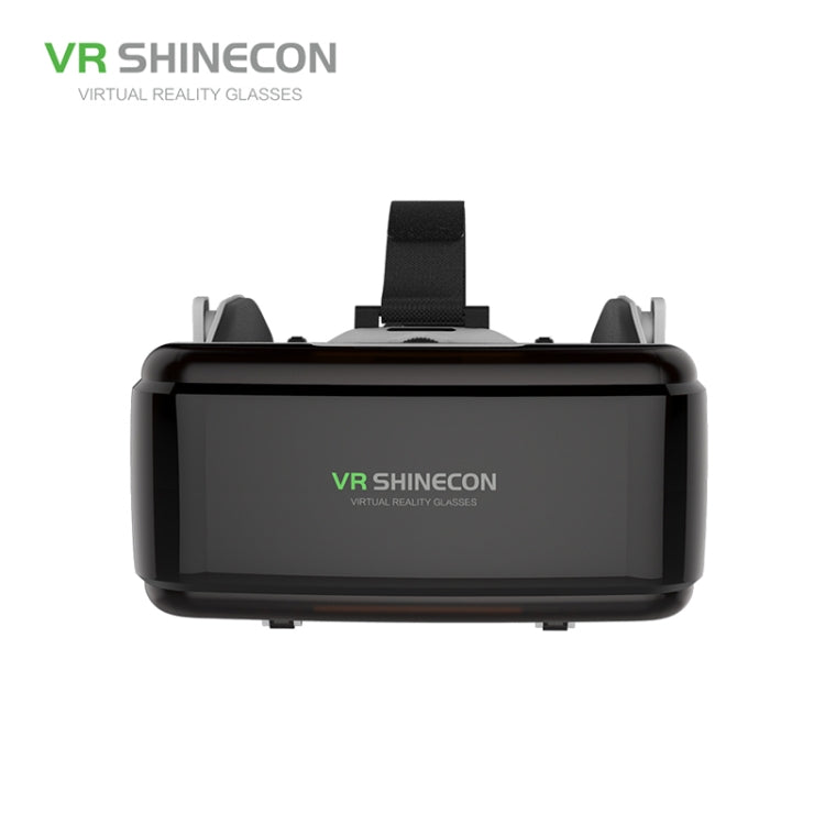 VR SHINECON G06E แว่นตาวิดีโอ 3 มิติเสมือนจริงเหมาะสำหรับสมาร์ทโฟนขนาด 4.7 นิ้ว - 6.1 นิ้วพร้อมชุดหูฟัง, G06E