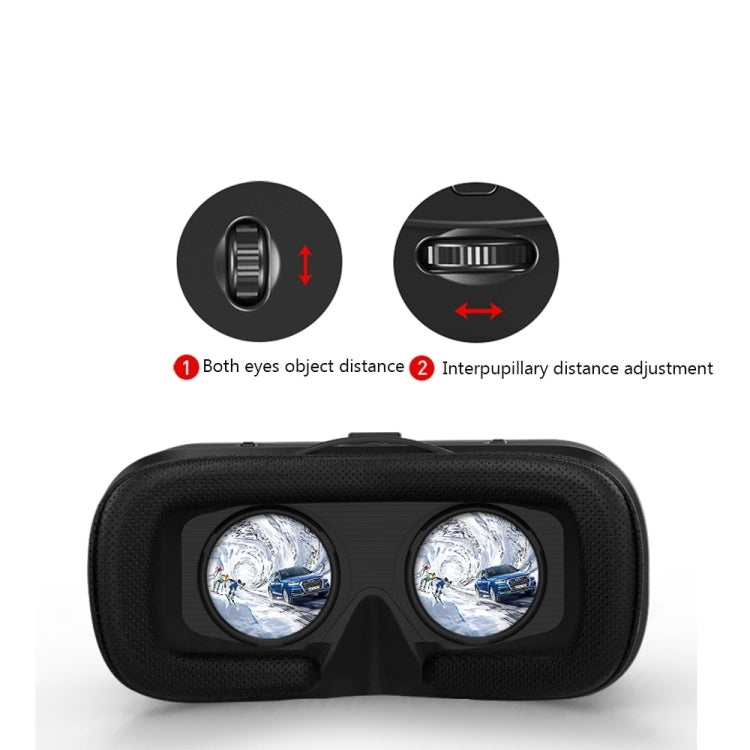 SG-G04 แว่นตาวิดีโอ 3D ความจริงเสมือนสากลสำหรับสมาร์ทโฟนขนาด 4.5 ถึง 6 นิ้ว, G04