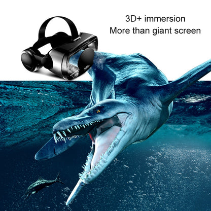 VRG Pro Audio Video เวอร์ชันเลนส์เคลือบ Blu-ray แว่นตา 3D VR สำหรับโทรศัพท์มือถือออลอินวัน, Blu-ray Coated Lenses