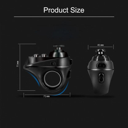 R1 Bluetooth Mini Ring Game Handle Controller Grip แผ่นเกม, R1