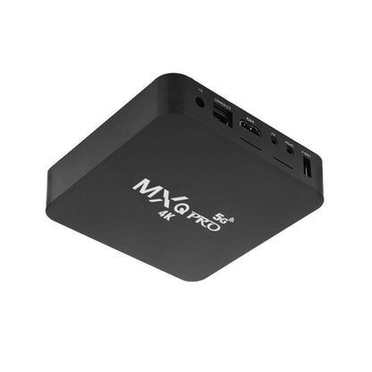 MXQ 4K Full HD Media Player RK3229 Quad Core KODI Android 9.0 กล่องทีวีพร้อมรีโมทคอนโทรล, RAM: 1GB, ROM: 8GB, รองรับ HDMI, WiFi, Miracast, DLNA