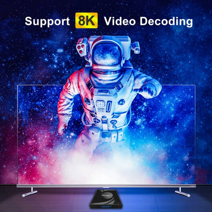 X88 Pro 13 Android 13.0 กล่องสมาร์ททีวีพร้อมรีโมท, RK3528 Quad-Core, 4G+64GB, 4G+64GB