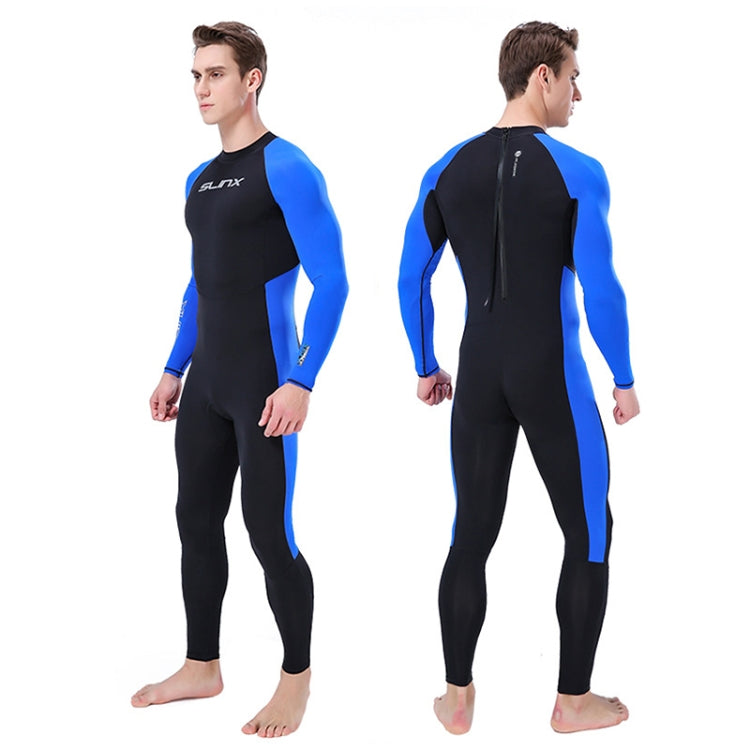 SLINX 1707 ไลคร่าแขนยาวครีมกันแดดชุดดำน้ำแบบเต็มตัวสำหรับผู้ชาย, S, M, L, XL, XXL, XXXL