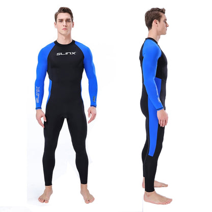 SLINX 1707 ไลคร่าแขนยาวครีมกันแดดชุดดำน้ำแบบเต็มตัวสำหรับผู้ชาย, S, M, L, XL, XXL, XXXL