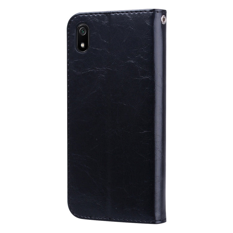 ซองหนังพลิกแนวนอนสไตล์ธุรกิจสำหรับ Xiaomi Redmi 7A พร้อมตัวยึดและช่องเสียบการ์ดและกระเป๋าสตางค์, For Xiaomi Redmi 7A