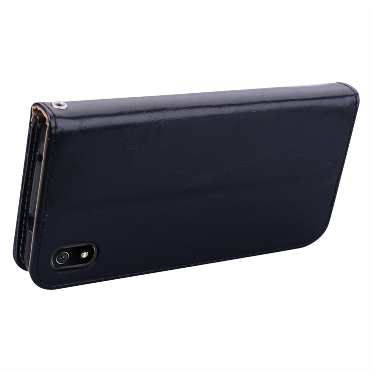 ซองหนังพลิกแนวนอนสไตล์ธุรกิจสำหรับ Xiaomi Redmi 7A พร้อมตัวยึดและช่องเสียบการ์ดและกระเป๋าสตางค์, For Xiaomi Redmi 7A