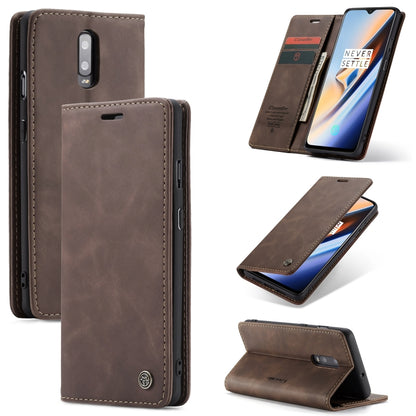 CaseMe-013 ซองหนังพลิกแนวนอนมัลติฟังก์ชั่นที่ถอดออกได้พร้อมช่องเสียบการ์ด & ตัวยึด & กระเป๋าสตางค์ซิป & กรอบรูป, For Galaxy M10, For Galaxy M20, For Galaxy S10 5G, For Huawei P20, For Huawei P20 Lite, For Xiaomi 9, For OnePlus 7