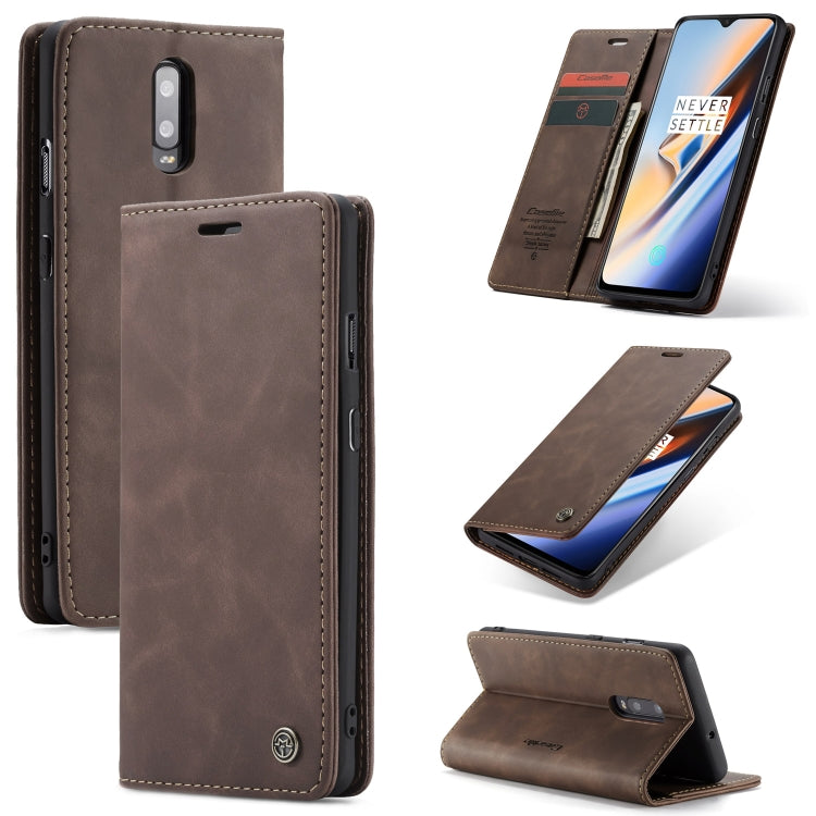 CaseMe-013 ซองหนังพลิกแนวนอนมัลติฟังก์ชั่นที่ถอดออกได้พร้อมช่องเสียบการ์ด & ตัวยึด & กระเป๋าสตางค์ซิป & กรอบรูป, For Galaxy M10, For Galaxy M20, For Galaxy S10 5G, For Huawei P20, For Huawei P20 Lite, For Xiaomi 9, For OnePlus 7