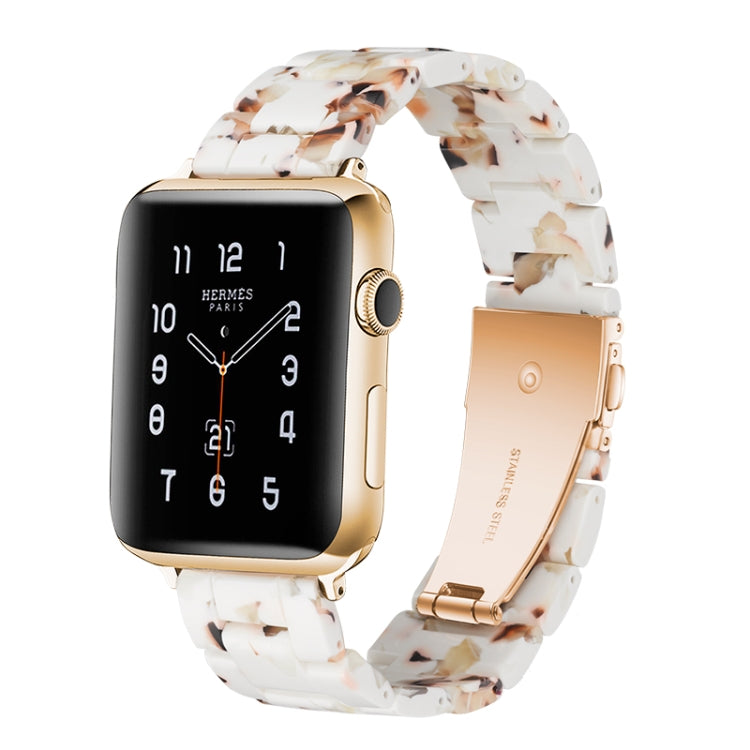 สายนาฬิกาเรซิ่นแฟชั่นเรียบง่ายสำหรับ, For Apple Watch Series 4 40mm & Series 3 & 2 & 1 38mm, For Apple Watch Series 4 44mm & Series 3 & 2 & 1 42mm