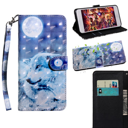 รูปแบบการวาดภาพ 3 มิติการวาดภาพสีแนวนอนพลิกซองหนัง TPU + PU พร้อมตัวยึดและช่องเสียบการ์ดและกระเป๋าสตางค์, For Samsung Galaxy J6 (2018) (EU version), For Samsung Galaxy J6+, For Samsung Galaxy Note9, For Samsung Galaxy S8