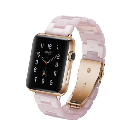 สายนาฬิกาเรซิ่นแฟชั่นเรียบง่ายสำหรับ, For Apple Watch Series 4 44mm & Series 3 & 2 & 1 42mm, For Apple Watch Series 4 40mm & Series 3 & 2 & 1 38mm, For Apple Watch Series 4 44mm & Series 3 & 2 & 1 42mm & Series 3 & 2 & 1 42mm