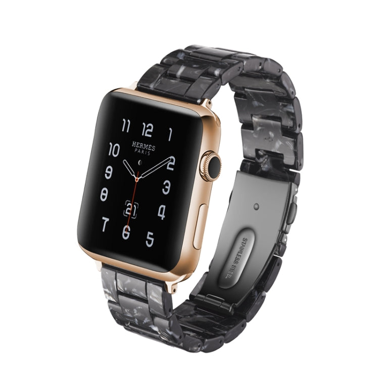 สายนาฬิกาเรซิ่นแฟชั่นเรียบง่ายสำหรับ, For Apple Watch Series 4 44mm & Series 3 & 2 & 1 42mm, For Apple Watch Series 4 40mm & Series 3 & 2 & 1 38mm, For Apple Watch Series 4 44mm & Series 3 & 2 & 1 42mm & Series 3 & 2 & 1 42mm