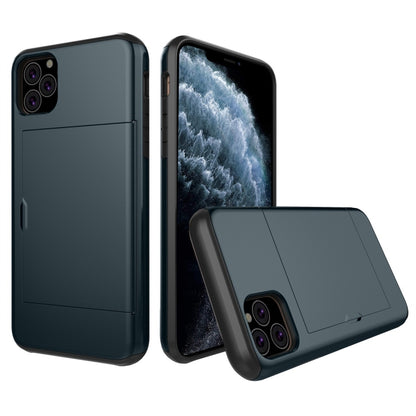 เคสป้องกันเกราะกันกระแทกที่ทนทานพร้อมช่องเสียบการ์ด, For iPhone 11 Pro