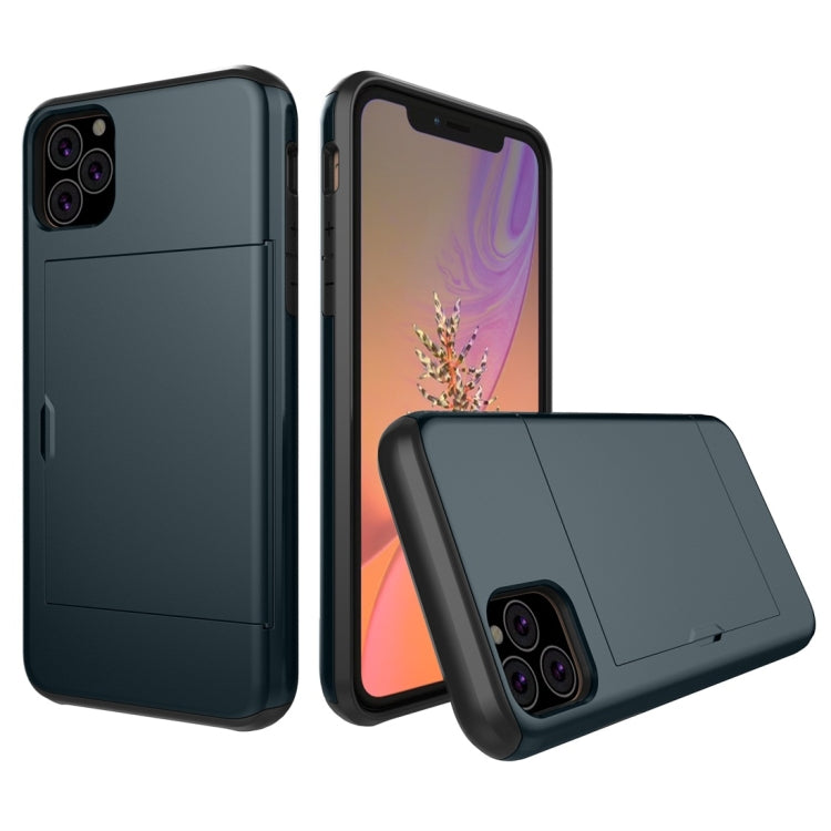 เคสป้องกันเกราะกันกระแทกที่ทนทานพร้อมช่องเสียบการ์ด, For iPhone 11 Pro