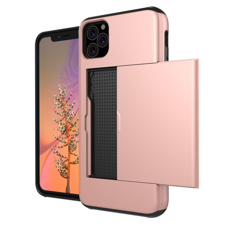 เคสป้องกันเกราะกันกระแทกที่ทนทานพร้อมช่องเสียบการ์ด, For iPhone 11 Pro