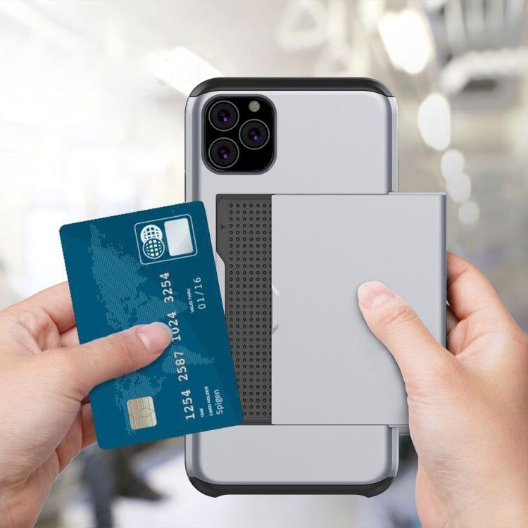 เคสป้องกันเกราะกันกระแทกที่ทนทานพร้อมช่องเสียบการ์ด, For iPhone 11 Pro