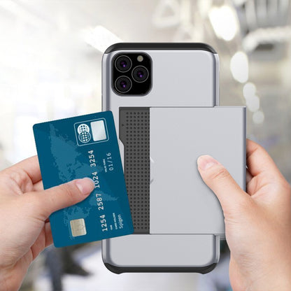 เคสป้องกันเกราะกันกระแทกที่ทนทานพร้อมช่องเสียบการ์ด, For iPhone 11 Pro