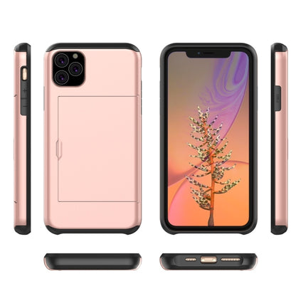 เคสป้องกันเกราะกันกระแทกที่ทนทานพร้อมช่องเสียบการ์ด, For iPhone 11 Pro