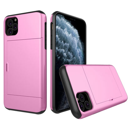 เคสป้องกันเกราะกันกระแทกที่ทนทานพร้อมช่องเสียบการ์ด, For iPhone 11 Pro