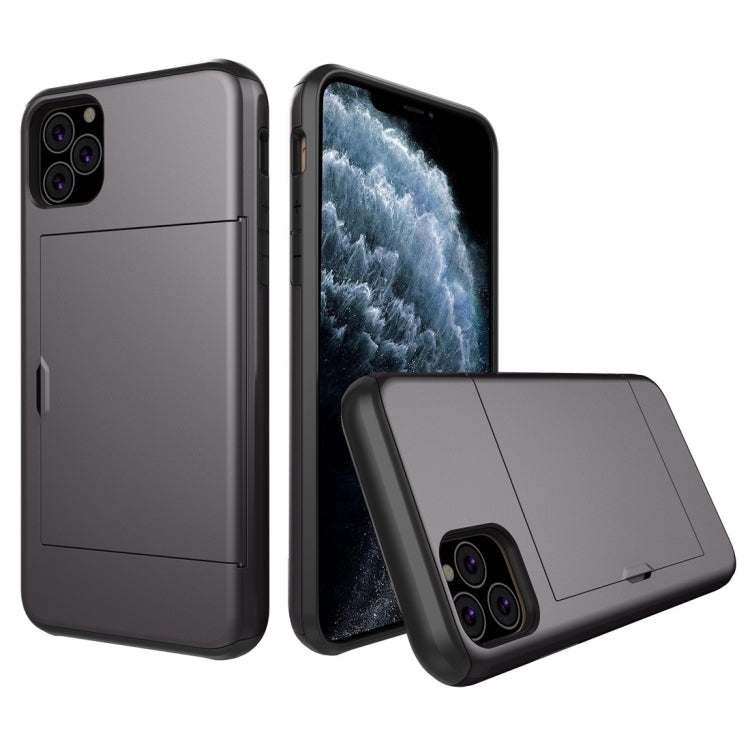 เคสป้องกันเกราะกันกระแทกที่ทนทานพร้อมช่องเสียบการ์ด, For iPhone 11 Pro
