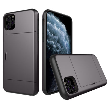 เคสป้องกันเกราะกันกระแทกที่ทนทานพร้อมช่องเสียบการ์ด, For iPhone 11 Pro