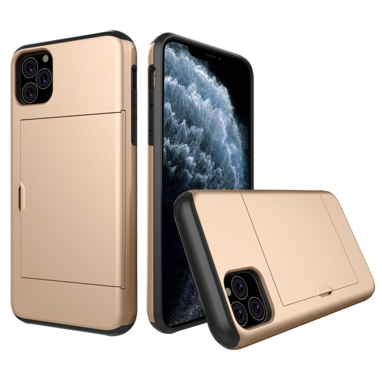เคสป้องกันเกราะกันกระแทกที่ทนทานพร้อมช่องเสียบการ์ด, For iPhone 11 Pro