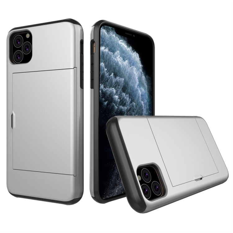 เคสป้องกันเกราะกันกระแทกที่ทนทานพร้อมช่องเสียบการ์ด, For iPhone 11 Pro