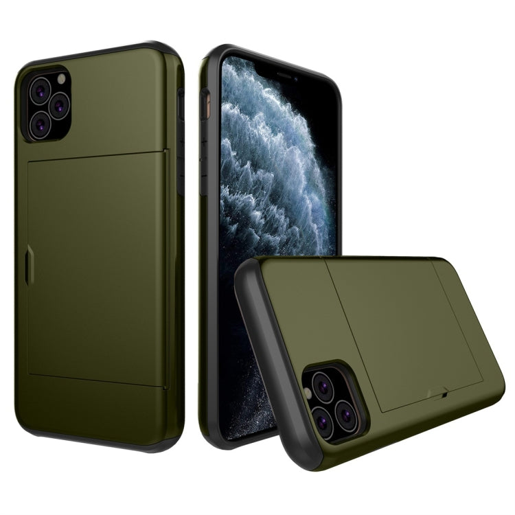 เคสป้องกันเกราะกันกระแทกที่ทนทานพร้อมช่องเสียบการ์ด, For iPhone 11 Pro