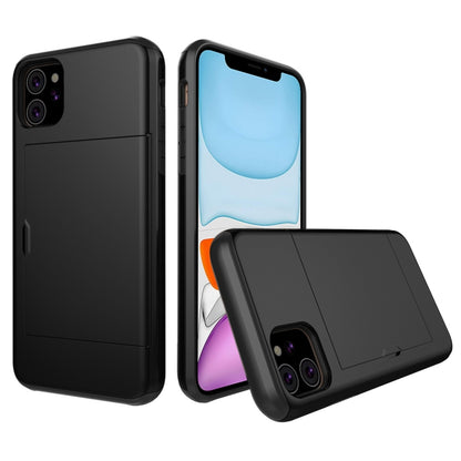 เคสป้องกันเกราะกันกระแทกที่ทนทานพร้อมช่องเสียบการ์ด, For iPhone 11 Pro Max, For iPhone 11, For Galaxy Note 10, For Galaxy Note 10 Pro