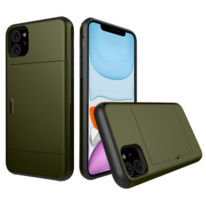 เคสป้องกันเกราะกันกระแทกที่ทนทานพร้อมช่องเสียบการ์ด, For iPhone 11 Pro Max, For iPhone 11, For Galaxy Note 10, For Galaxy Note 10 Pro